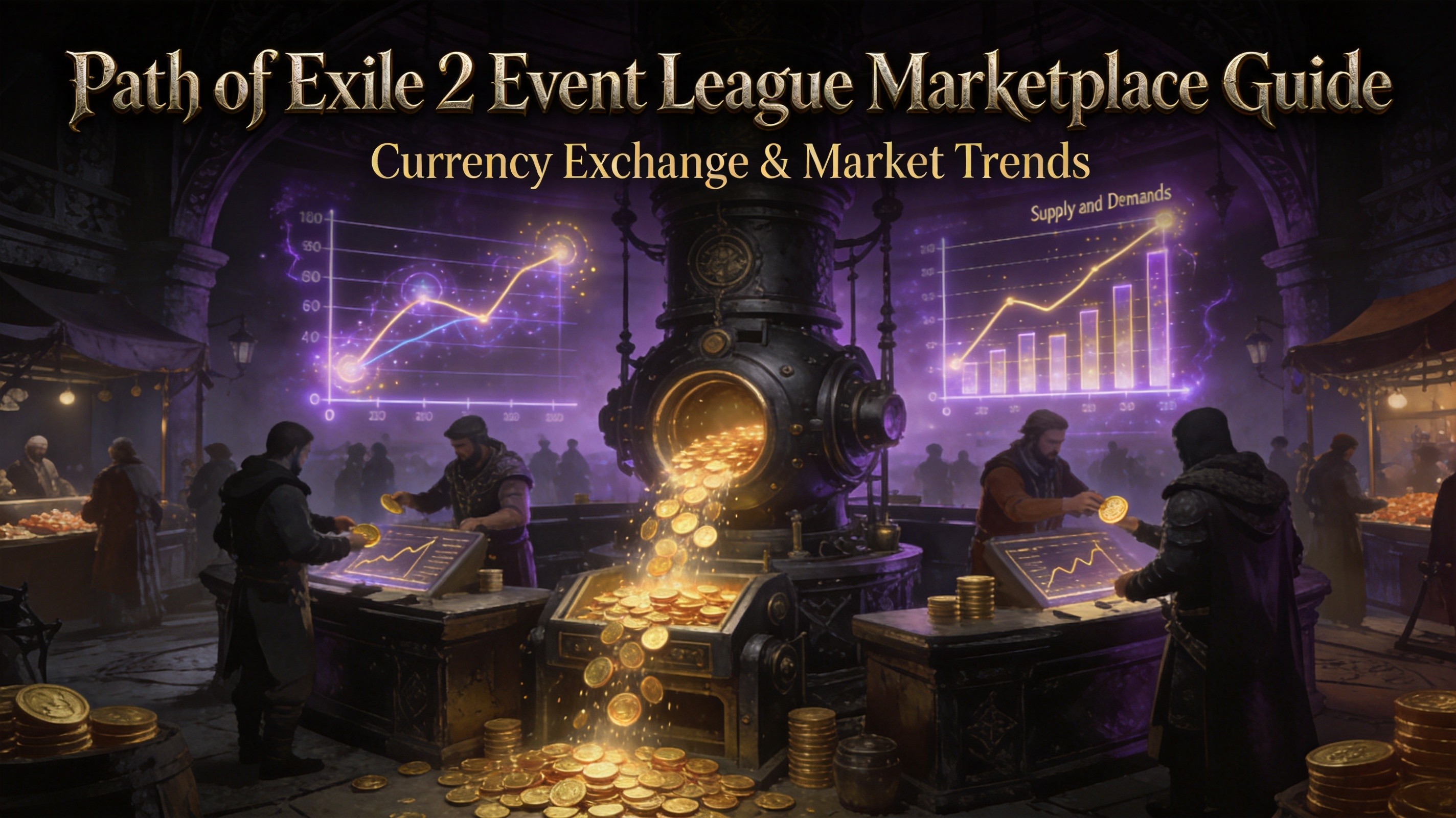 Event league economy — how the marketplace system shapes trading in a fresh economy