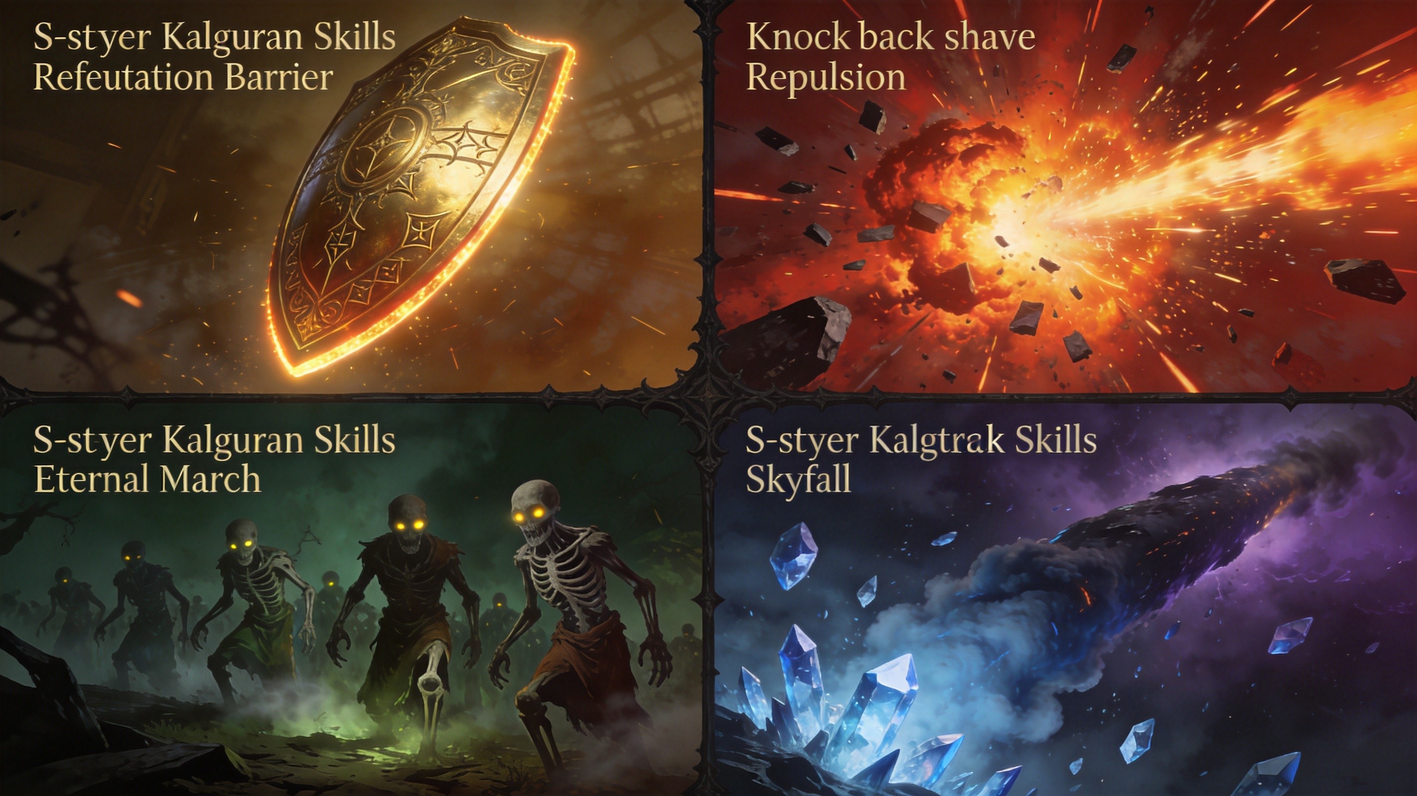 S-Tier Kalguuran Skills — Refutation, Repulsion, Eternal March, Runic Infusion