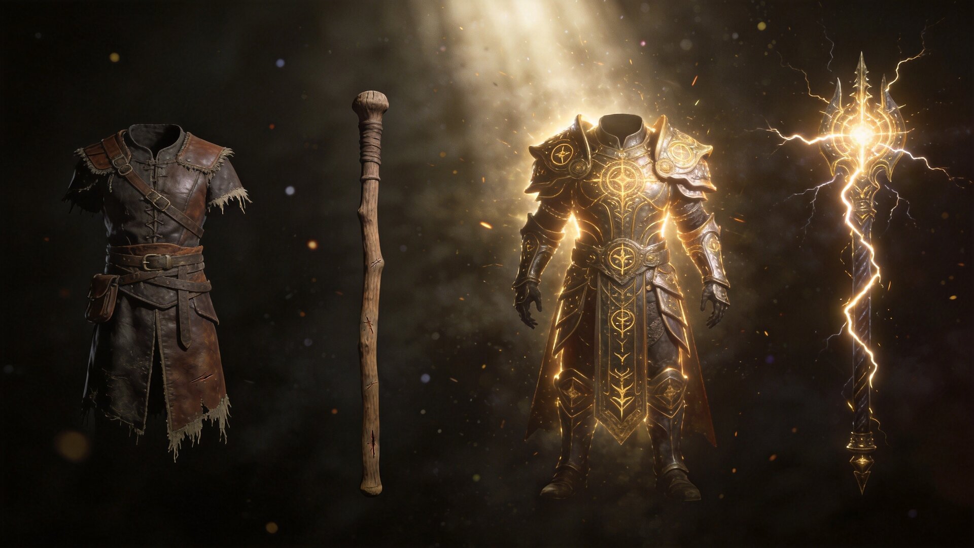 Leveling progression timeline from Act 1 to endgame